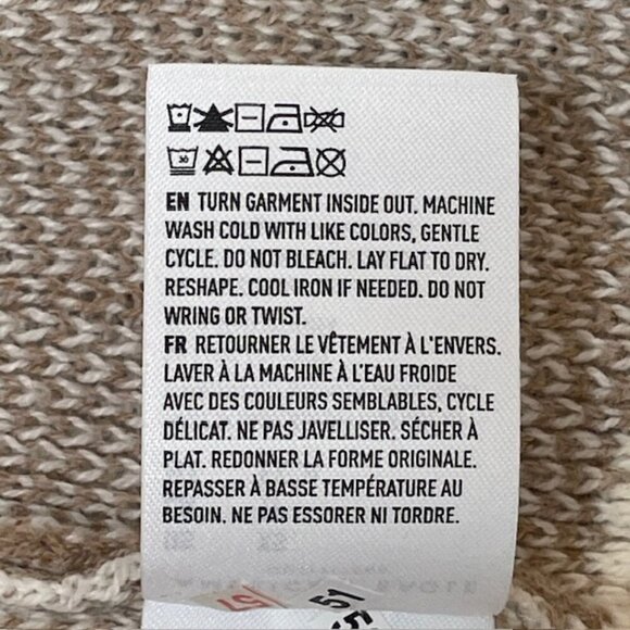 AMERICAN EAGLE Patterned Sweater-Knit Crop Top - Size XS - Picture 6 of 6